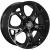 Khomen KHW 1702 7x17 5*114.3 ET46 DIA67.1 Black Литой