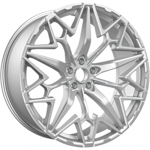 Khomen KHW 2202 10x22 5*112 ET30 DIA66.6 Brilliant Silver Литой