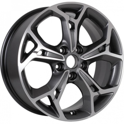 Khomen KHW 1702 7x17 5*110 ET46 DIA63.3 F-Silver Литой