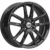 Wheels UP UP107 6.5x17 4*100 ET40 DIA67.1 New Black Литой