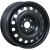 Trebl R-1738 7.5x18 5*108 ET23 DIA60.1 Black Штампованный