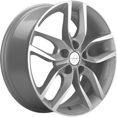 Khomen KHW 1708 6.5x17 5*114.3 ET45 DIA66.1 F-Silver-FP Литой