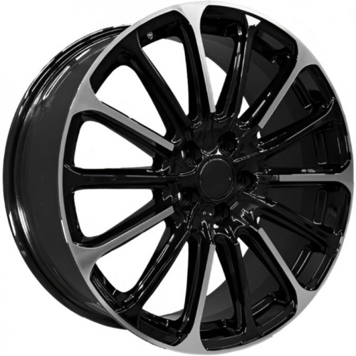 Khomen KHW 1910 7.5x19 5*114.3 ET38 DIA67.1 Black-FP Литой