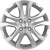 Khomen KHW 1503 6x15 4*100 ET50 DIA60.1 Black Литой