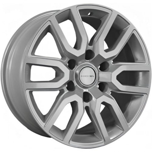 Khomen KHW 1723 8x17 6*139.7 ET30 DIA106.1 F-Silver Литой