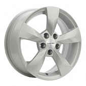 Khomen KHW 1504 6x15 5*100 ET40 DIA57.1 F-Silver Литой