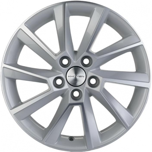 Khomen KHW 1507 6x15 5*100 ET40 DIA57.1 Silver-FP Литой