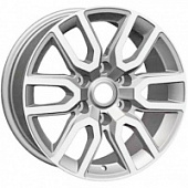Khomen KHW 1723 8x17 6*139.7 ET30 DIA106.1 F-Silver Литой